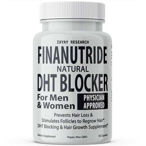 Natural DHT Blocker & Hair Growth Capsules to Prevent Hair Loss, Stimulate Hair Follicles, Stop Hair Loss, Regrow Hair. Proprietary Anti-Hair Loss, Hair Regrowth Treatment & Vitamin Pills