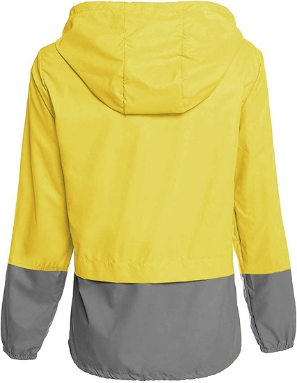 Raincoat Women Lightweight Waterproof Rain Jackets Packable Outdoor Hooded Windbreaker