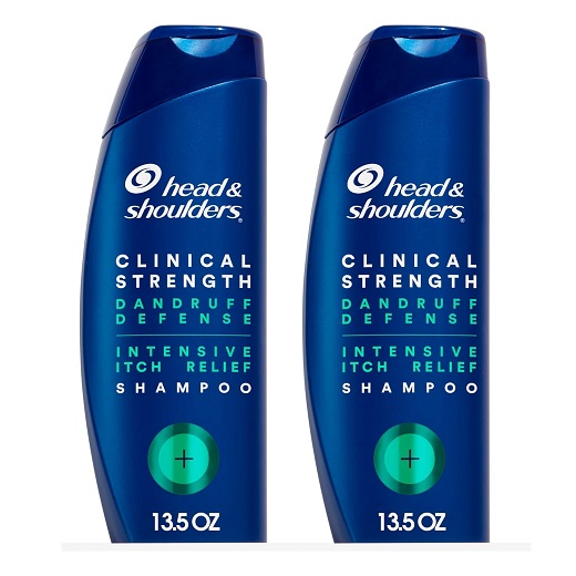 Head & Shoulders Clinical Strength Dandruff Shampoo bottle.