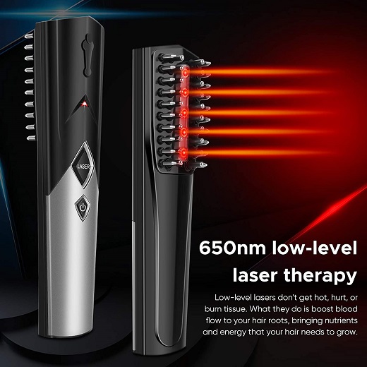 Laser Hair Growth Comb Brush for Men and Women Hair Loss, Hair Regrowth Treatment System Device