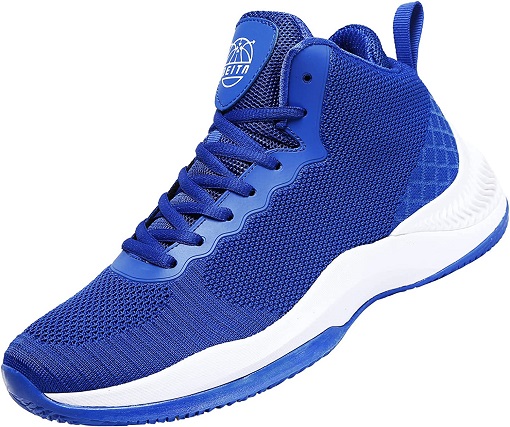 Beita Tennis Shoes Basketball Sneakers Men Breathable Sports Shoes Anti Slip, Blue, 7