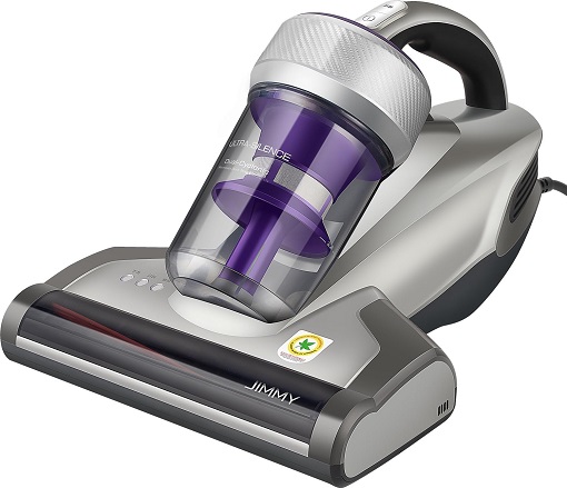Jimmy Mattress Vacuum Cleaner with UV-C light and high heating technology.