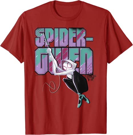Marvel Spider-Man Spiderverse Gwen Swing Graphic T-Shirt