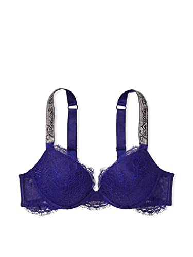 Victoria's Secret Very Sexy Push Up Bra, Lace, 32B, Night Ocean