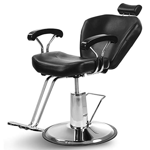 Artist hand Hydraulic Reclining Barber Chair 360 Degrees Rolling Swivel Barber Chairs for Barbershop Hair Salon Spa Equipment