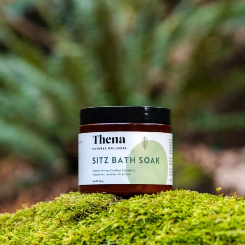 Best Organic Sitz Bath Soak For Postpartum Recovery Care New Mom Essentials & Natural Hemorrhoid Treatment, 100% Natural & Gentle With Pure Epsom & Dead Sea Salts Witch Hazel Lavender Essential Oil