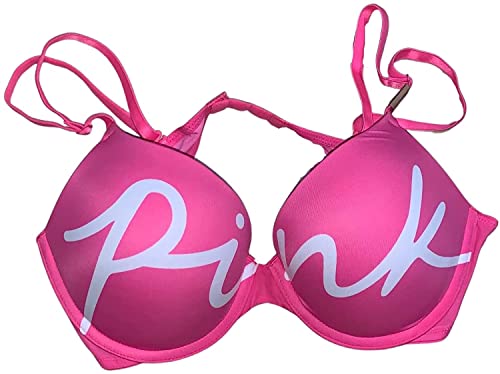 Victoria's Secret Pink Wear Everywhere Push Up Bra Color Pink Size 34D New