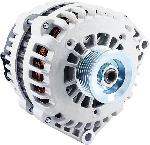 Replacement alternator for 99-07 Chevy Silverado 1500, 02-06 Avalanche Express 1500, 02-04 Cadillac Escalade, 99-07 GMC Sierra 1500, 03-06 Envoy, 00-04 Yukon 4.3 5.3 6.0 8.1L, ADR0290