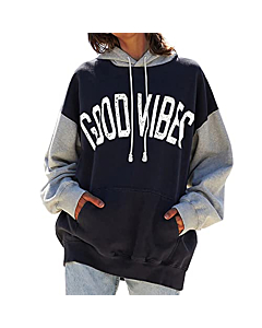 PESION Womens Boston City Baseball Fans Pullover Hoodie Sweatshirt Oversized Hoodies, Navy+ Boston, X-Large