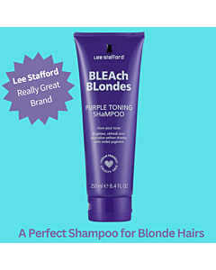 Lee Stafford Bleach Blondes Purple Shampoo for Blonde Hairs