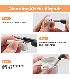 Cleaning Kit for monitor Keyboard Airpods MacBook iPad iPhone iPod, All Screens