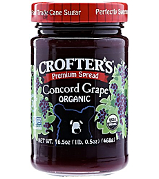 Crofters Organic Concord Grape Premium Spread, 16.5 oz