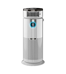 Shark HC502 3-in-1 Max Air Purifier, Heater & Fan with NanoSeal HEPA, Cleansense IQ, Antimicrobial & Odor Lock, for 1000 Sq. Ft, Captures 99.98% of dust, allergens, smoke, 0.1–0.2 microns, White