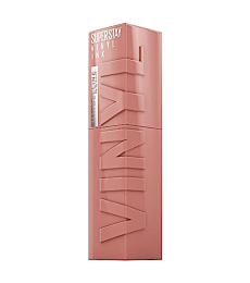 Maybelline Super Stay Vinyl Ink Longwear No-Budge Liquid Lipcolor Makeup, Highly Pigmented Color and Instant Shine, Captivated, Pink Lipstick, 0.14 fl oz, 1 Count