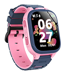 Kids Smart Watch Boys Girls with 14 Games Dual Camera 1.44" Touch Screen Music Player Video Recorder 12/24 hr Pedometer Alarm Clock Calculator Flashlight Stopwatch Electronic Learning Education Toys