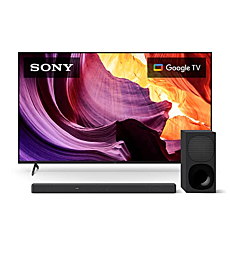 Sony 75 Inch 4K Ultra HD TV X80K Series: LED Smart Google TV with Dolby Vision HDR KD75X80K- 2022 Model w/HT-G700: 3.1CH Dolby Atmos/DTS:X Soundbar with Bluetooth Technology