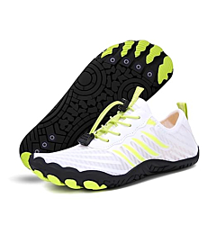 Mens Womens Water Shoes Summer Barefoot Beach Shoes Swim Aqua Sock Shoes Lightweight Breathable Quick-Dry Outdoor Sport Shoes for Hiking Surfing Diving Showering