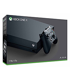 Microsoft Xbox One X 1Tb Console With Wireless Controller: Xbox One X Enhanced, Hdr, Native 4K, Ultra Hd (Discontinued)