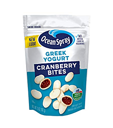 Ocean Spray Craisins Dried Cranberries, Greek Yogurt Covered Bites, 5 Ounce