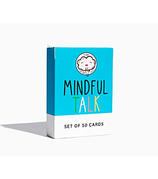 The School of Mindfulness- Mindfulness Game for Kids: Mindful Talk Cards for Children and Parents- for Authentic and Meaningful Conversations
