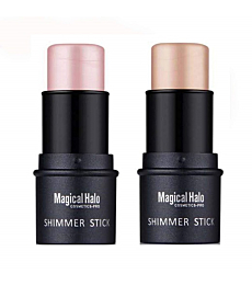 Highlighter Stick, NICEFACE Shimmer Cream Powder Waterproof Light Face Cosmetics ( 2 colors )