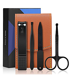 Nail Clipper Set Manicure Set Men Aceoce Travel Luxury Manicure Grooming Kit Gift for Men Lovers Parents Mini Nail Care kit Manicure Set Professional Christmas Gifts