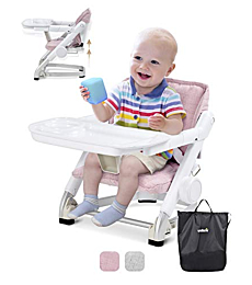 Unilove Feed Me 3 in 1 Dining Booster Seat. Plum Pink