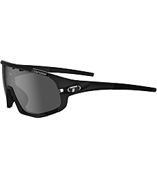 Tifosi Optics Sledge Sunglasses (Matte Black, Smoke/AC Red/Clear)