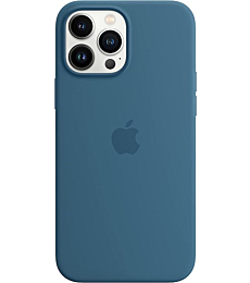 Apple iPhone 13 Pro Max Silicone Case with MagSafe - Blue Jay