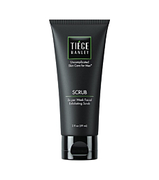 Tiege Hanley Exfoliating Scrub for Men (SCRUB) | Face Wash that Removes Dead Skin Cells | Helps Renew, Soothe & Repair | Exfoliate & Use Twice Weekly | For Dry or Sensitive Skin | Non Scented | 2 Ounces