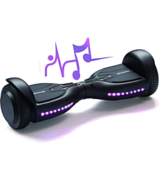 TOMOLOO Hoverboards with Bluetooth and LED Lights, 7.5 Miles Range Hover Boards, UL Certified Self Balancing Hoverboard for Kids and Adults