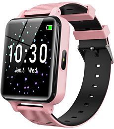 Smart Watch for Kids Smart Watch - Childrens Smart Watch for Girls Boys 4-12 Years with Games Music Alarm Clock Camera Calculator Educational Toys Digital Wrist Watch Christmas Birthday Gifts