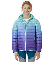 Eddie Bauer Kids' Jacket – Ultralight Weather Resistant Insulated Quilted Puffer Coat for Boys and Girls (XXS-XL), Size X-Small, Purple