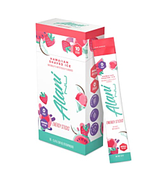 Alani Nu Energy Stick Packets, Activate with Water, 200mg Caffeine, Zero Sugar, 30mcg Biotin, Formulated with Amino Acids Like L-Theanine to Prevent Crashing, Hawaiian Shaved Ice, 10 Sticks Per Pack