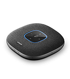 Anker PowerConf S3 Bluetooth Speakerphone with 6 Mics, Enhanced Voice Pickup, 24H Call Time, App Control, Bluetooth 5, USB C, Conference Speaker Compatible with Leading Platforms, Home Office