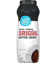 Amazon Brand - Happy Belly Powdered Non-dairy Original Coffee Creamer, 16 Ounce