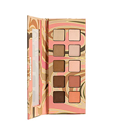 Pacifica 10-Shade Pink Nude Mineral Eyeshadow Palette - Vegan, Cruelty-Free