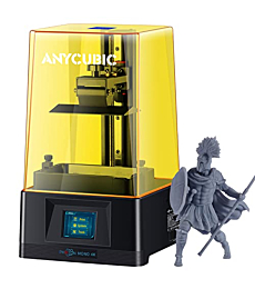 ANYCUBIC Photon Mono 4K, Resin 3D Printer with 6.23'' Monochrome Screen, Upgraded UV LCD 3D Printer, Fast and Precise Printing, 5.19'' x 3.14'' x 6.49'' Printing Size