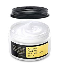 COSRX Advanced Snail 92 All in One Repair Cream 3.52 oz / 100g | Snail Secretion Filtrate 92% for Moisturizing | Korean Skin Care