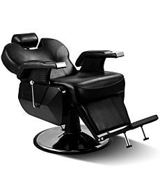 ARTIST HAND Black All Purpose Hydraulic Recline Barber Chair Salon Beauty Spa Shampoo Styling Chair for Beauty Shop …