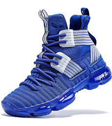Kids' basketball shoes with air cushion for boys and girls