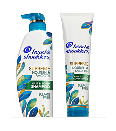 Head & Shoulders Supreme Dry Scalp and Dandruff Treatment Shampoo and Conditioner Set