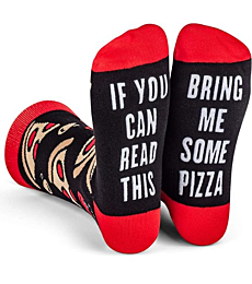 Funny Socks Novelty Gift For Men, Women and Teens - Lavley If You Can Read This 
