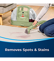 BISSELL Little Green cleaning carpet stain