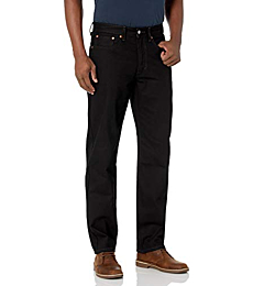 Levi's® Big & Tall Men's Big & Tall 550 Relaxed Fit Black Jeans 48 X 29