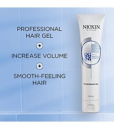 Nioxin Thickening Gel, Strong Hold and Texture for Thinning Hair, 5.13 oz