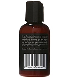Brickell Men's Deep Moisture Body Lotion for Men, Natural and Organic Protects and Hydrates Dry Skin, 2 Ounce, Scented