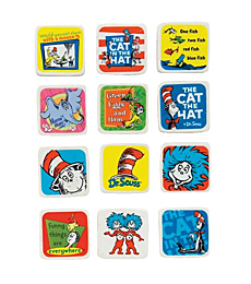 Raymond Geddes Dr. Seuss Character Erasers for Kids (Pack of 60)