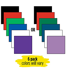 Five Star 4-Pocket Folders, 6 Pack, Fits 3-Ring Binders, Holds 11" x 8-1/2", Assorted Colors Will Vary (38056)