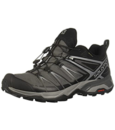 Salomon Men's X Ultra 3 GTX Hiking Shoes, Black/Magnet/Quiet Shade, 9